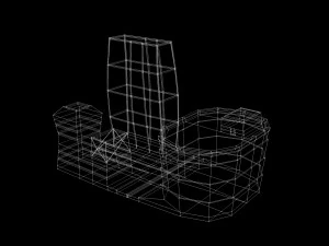 building city low poly mini-scene 3D Print Model