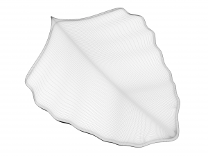 dish leaf 3D Baskı Modeli