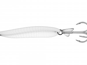 fishing spoon swing bait Modèle 3D