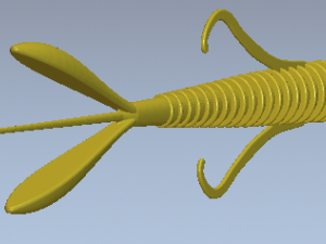 keitech-hog-impact 58mm 3D Model