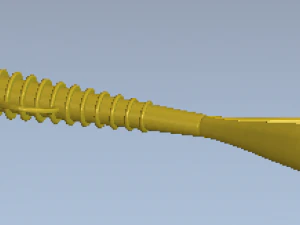 keitech-hog-impact 58mm 3D Model