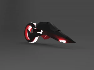 bicicleta neon Modelo 3D