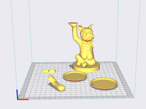FRENCH BULLDOG TRAY WITH TRAY - KEY HOLDER - ORGANIZER - JEWELRY 3D Print Model