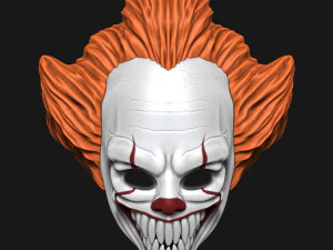 MASCHERA PENNYWISE Modello di stampa 3D