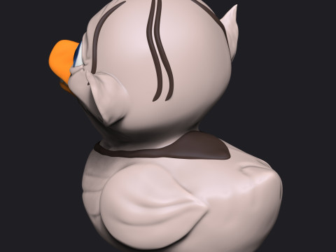 DUCK GOLLUM -THE LORD OF THE RINGS Modèles 3D en vedette