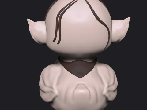 DUCK GOLLUM -THE LORD OF THE RINGS 3D Print Model