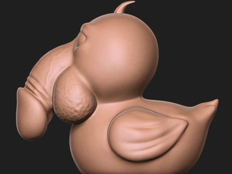 PENIS DUCK 3D Print Model