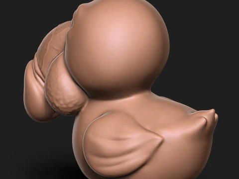 PENIS DUCK 3D Print Model