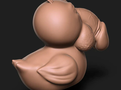 PENIS DUCK 3D Print Model