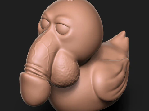 PENIS DUCK 3D Print Model