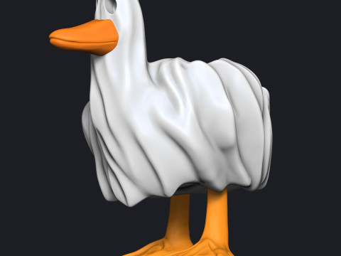 Fantasma de pato Modelo de Impressão 3D