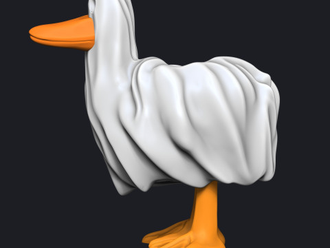 Fantasma de pato Modelo de Impressão 3D