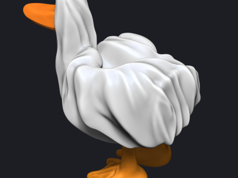 Fantasma de pato Modelo de Impressão 3D