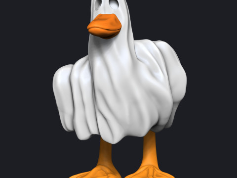 Fantasma de pato Modelo de Impressão 3D