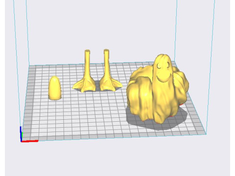 Fantasma de pato Modelo de Impressão 3D