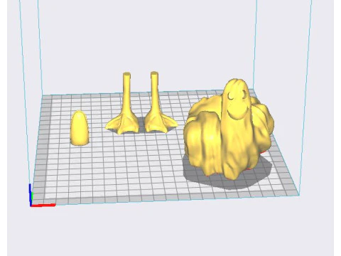 Entengeist 3D Druckmodell