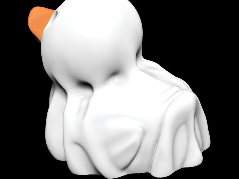 Duck ghost 3D Print Model