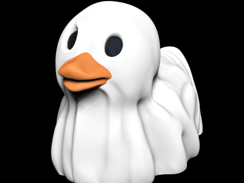 Duck ghost 3D Print Model