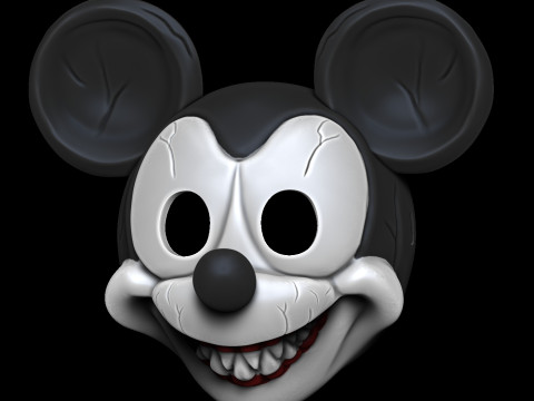 Mask mickey 3D Print Model