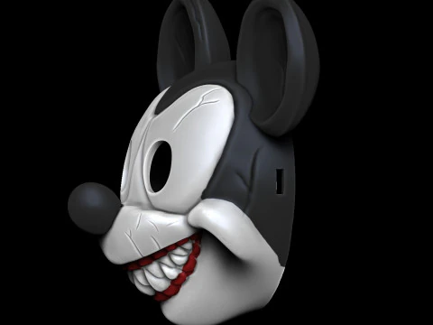 Mask mickey 3D Print Model