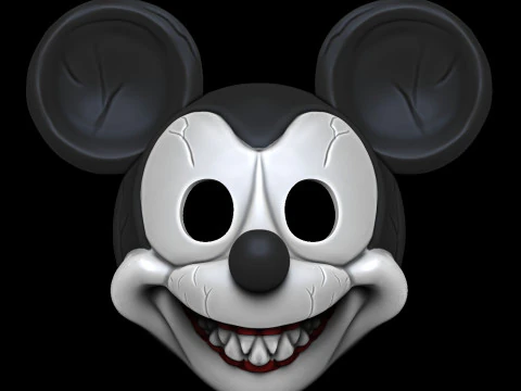 Mask mickey 3D Print Model