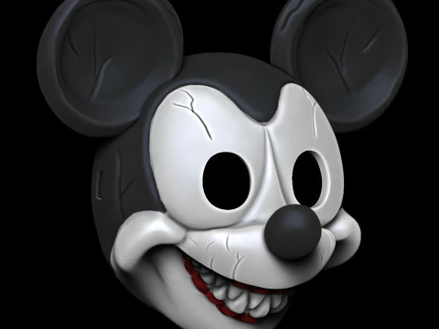 Mask mickey 3D Print Model