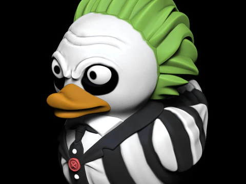 Duck Beetlejuice 3D Print Model