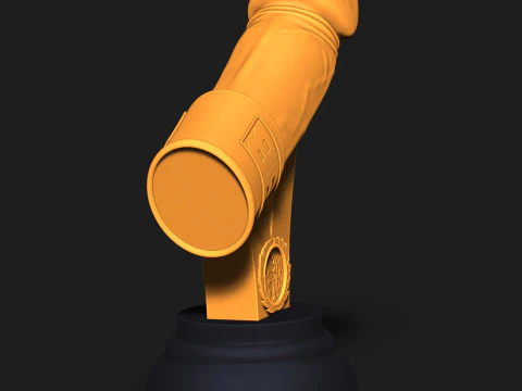 Piala penis Model Cetak 3D