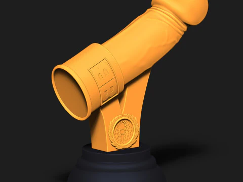 Piala penis Model Cetak 3D