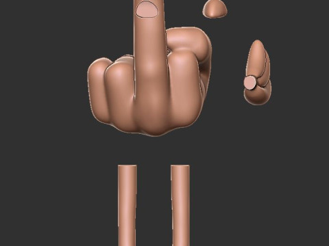 鸭鸡 3D 打印模型