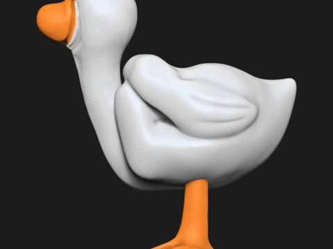 Duck penis 3D Print Model