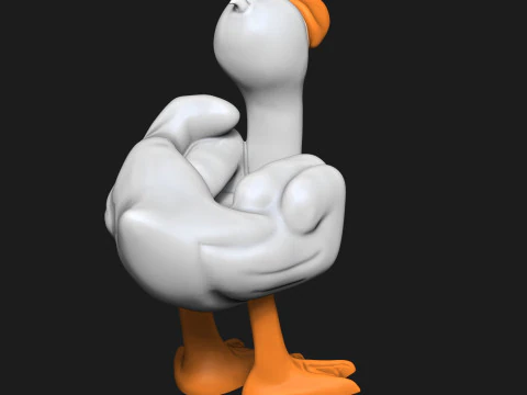 Duck penis 3D Print Model
