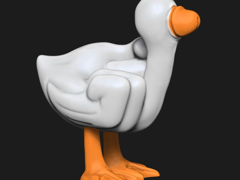 Duck penis 3D Print Model