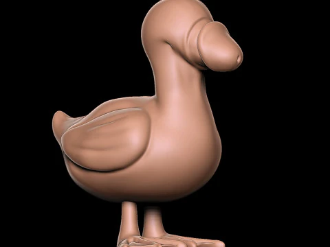 PENIS DUCK 3D Print Model
