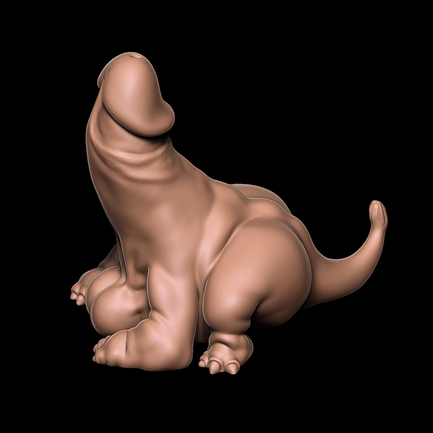 PENIS Rhino 3D Print Model .c4d .max .obj .3ds .fbx .stl .blend 