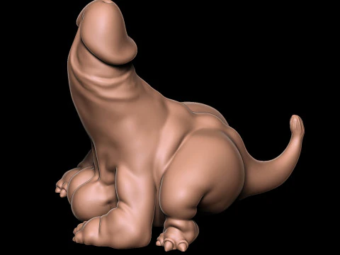 PENE Rinoceronte Modelo de impresión 3D