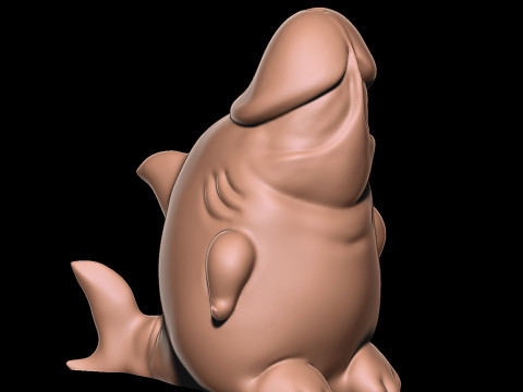 PENIS Shark 3D Print Model