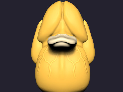 Пеніс Psyduck 3D Принт Модель