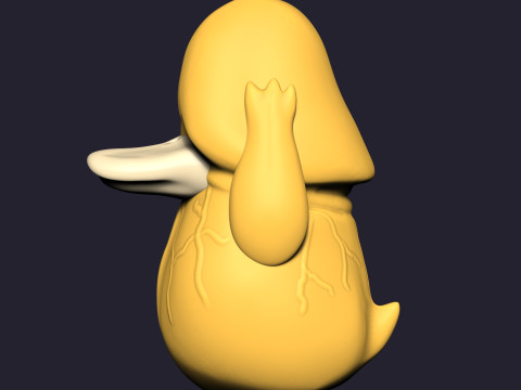 Penis Psyduck 3D Print Model