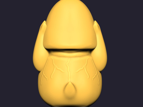 Penis Psyduck 3D Print Model