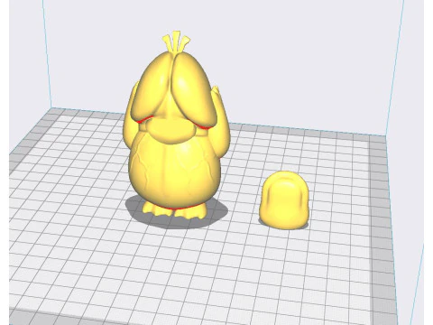 Penis Psyduck 3D Print Model