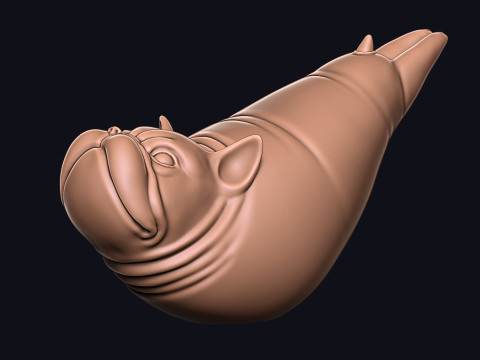 Dog penis 3D Print Model