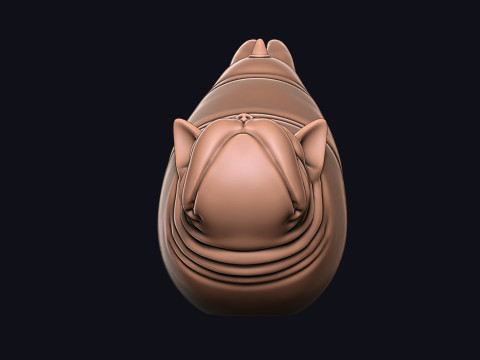 Dog penis 3D Print Model