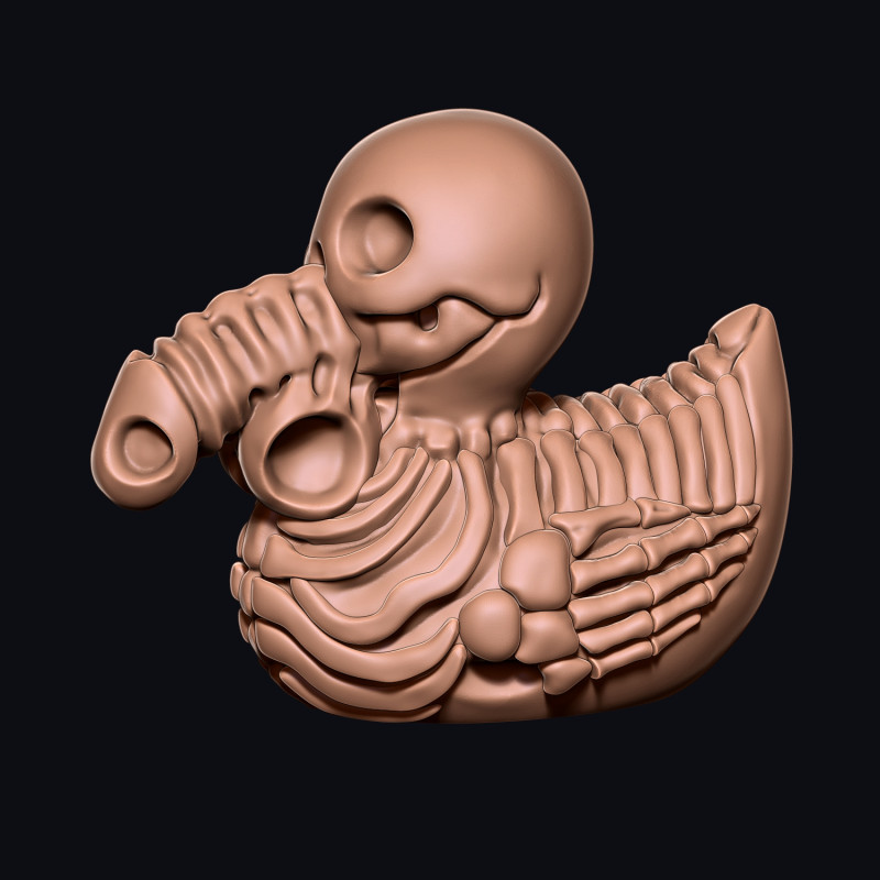 PENIS DUCK 3D Print Model .c4d .max .obj .3ds .fbx .stl .blend 
