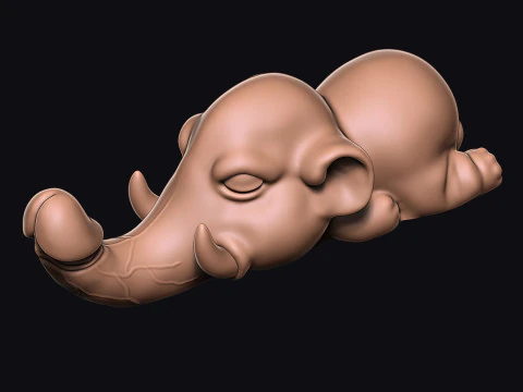 PENIS Elephant 3D Print Model