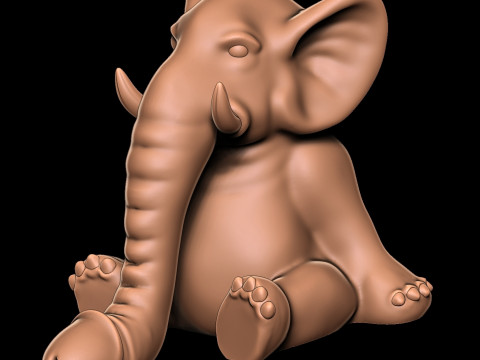 ПЕНІС СЛОНИ 3D Принт Модель