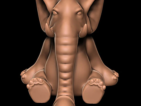 PENIS ELEPHANTS 3D Print Model