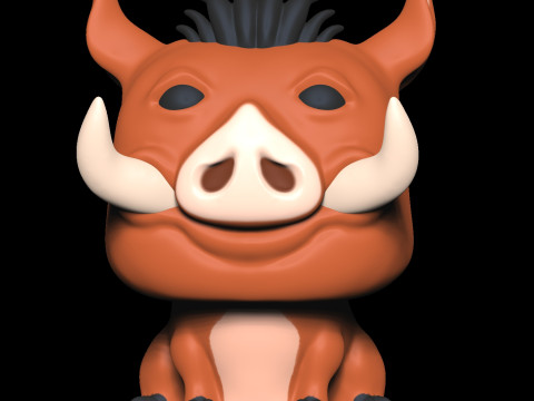 펀코팝 3D 프린트 모델