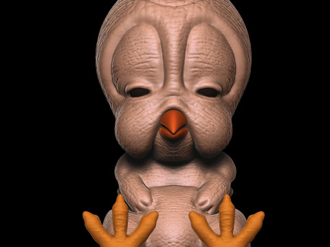 Pato engra&ccedil;ado Modelo de Impressão 3D