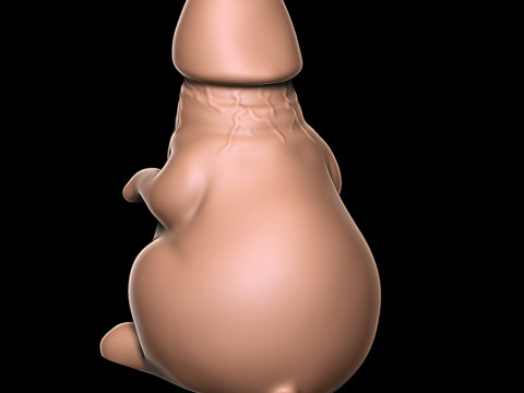 Rato P&Ecirc;NIS Modelo de Impressão 3D